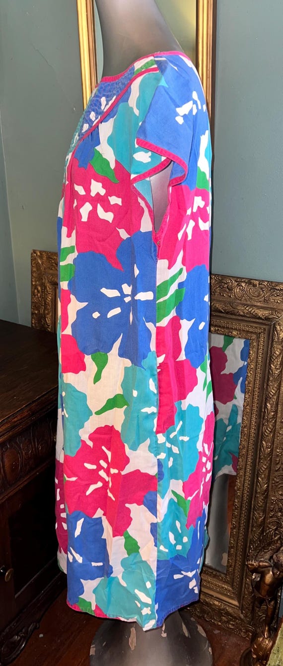 Vintage Oscar de la Renta Housedress, Mumu, Loungewear