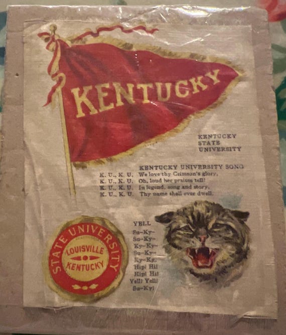 Antique Tobacco Silk, Kentucky University Tobacco Silk