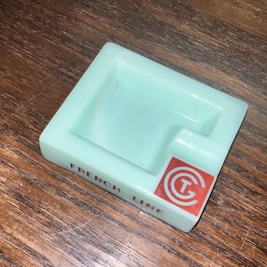 Vintage Jadeite Ashtray - Etsy