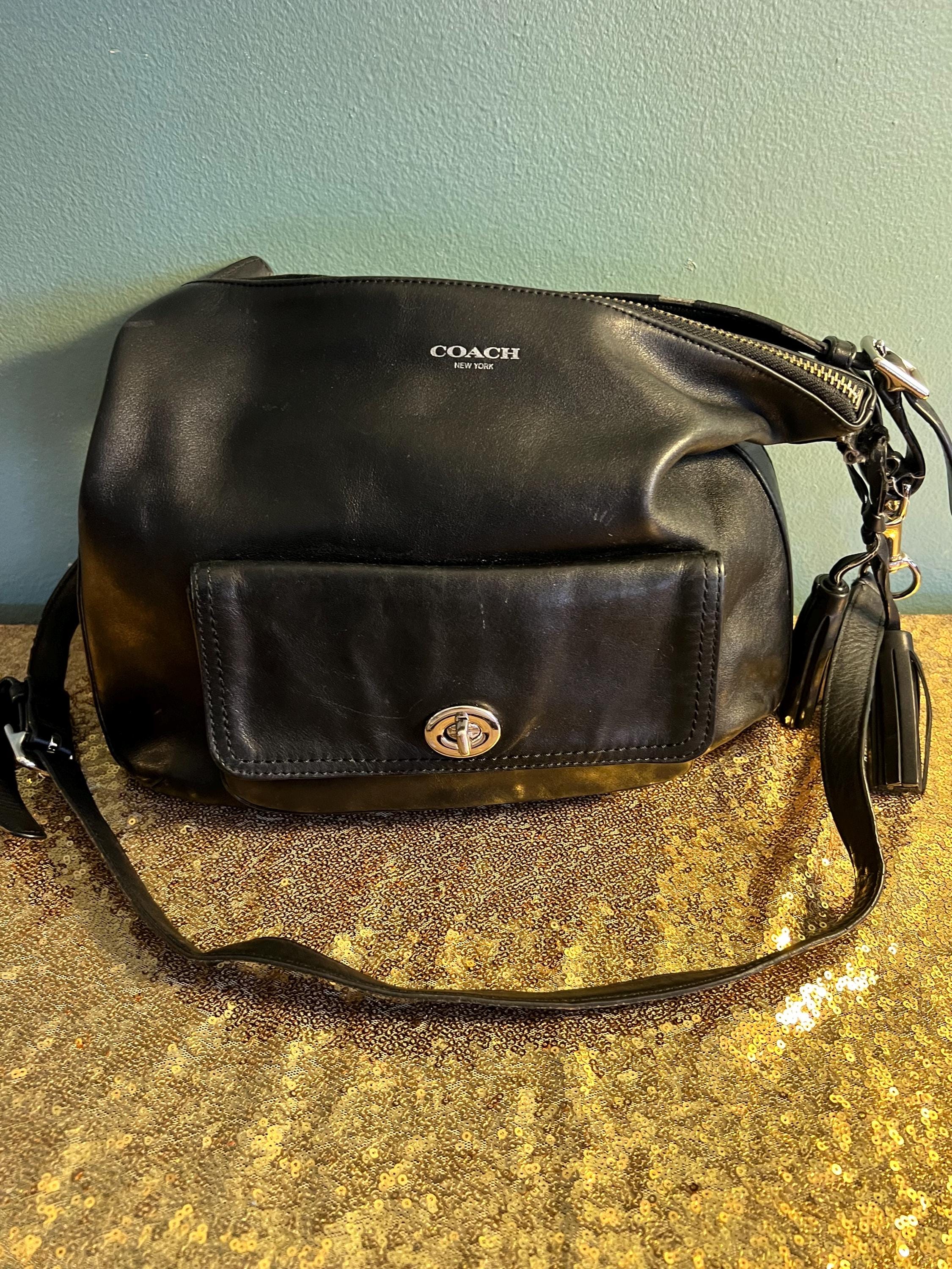 Coach 2000s Black Purse - Etsy