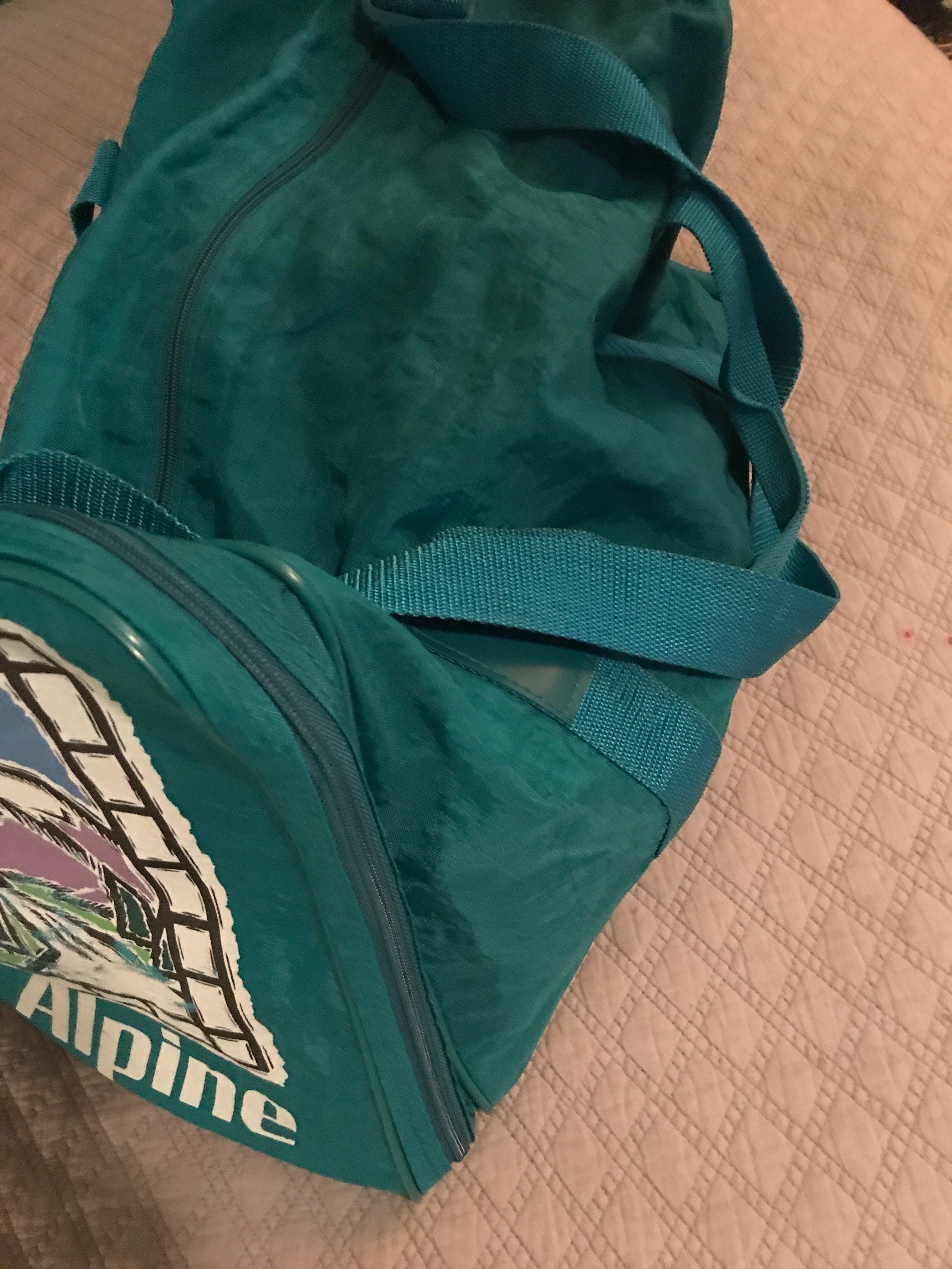 Vintage Alpine Ski Bag. Alpine Duffel Bag. Ski Bag. Alpine.