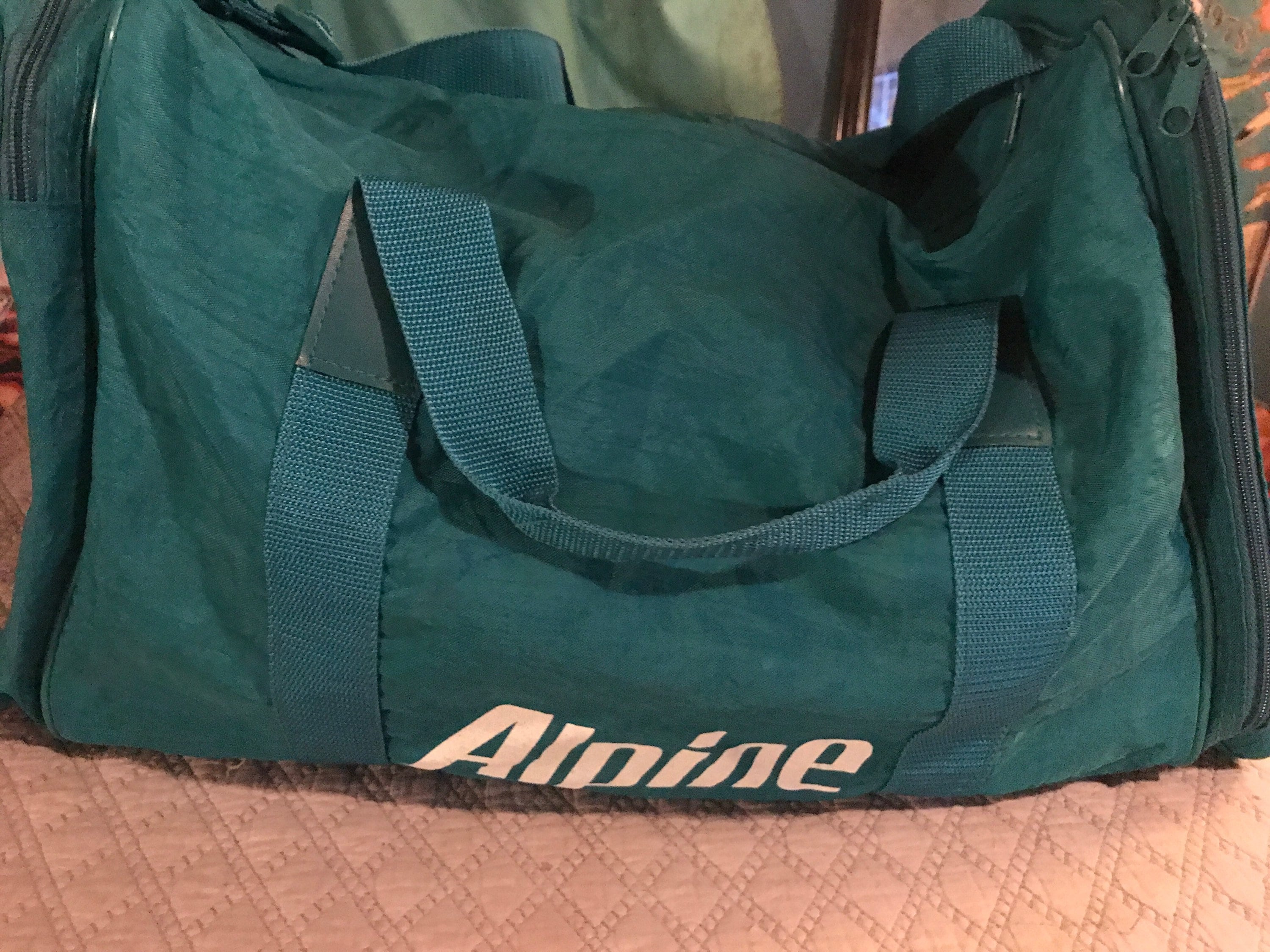 Vintage Alpine Ski Bag. Alpine Duffel Bag. Ski Bag. Alpine.