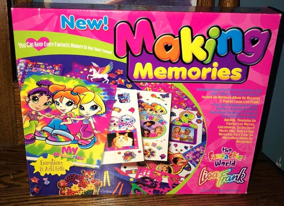 Vintage Lisa Frank Making Memories Set, The Fantastic World of Lisa Frank