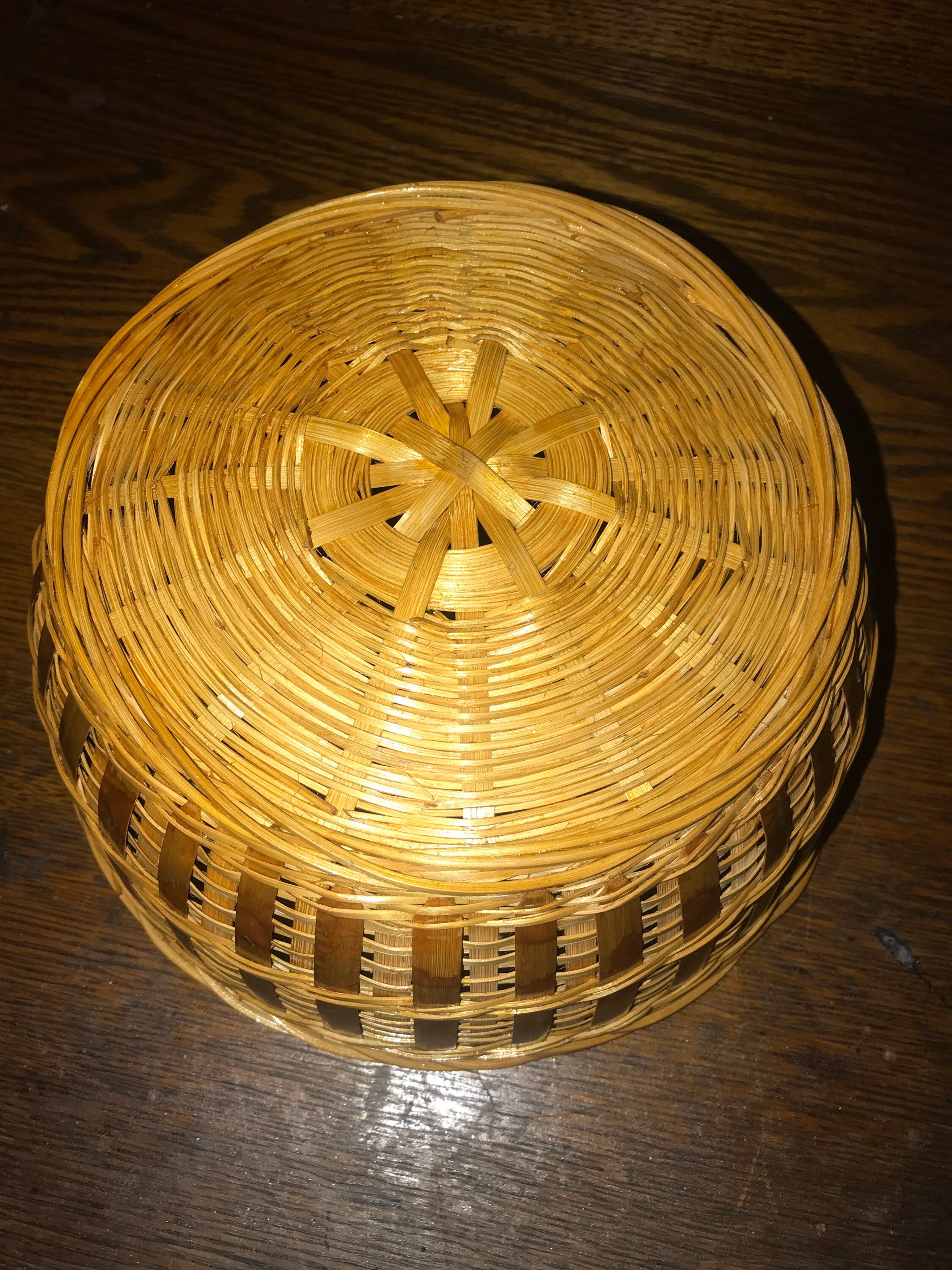 Vintage Woven Basket Bowl. Bohemian Woven Basket. Woven Etsy UK