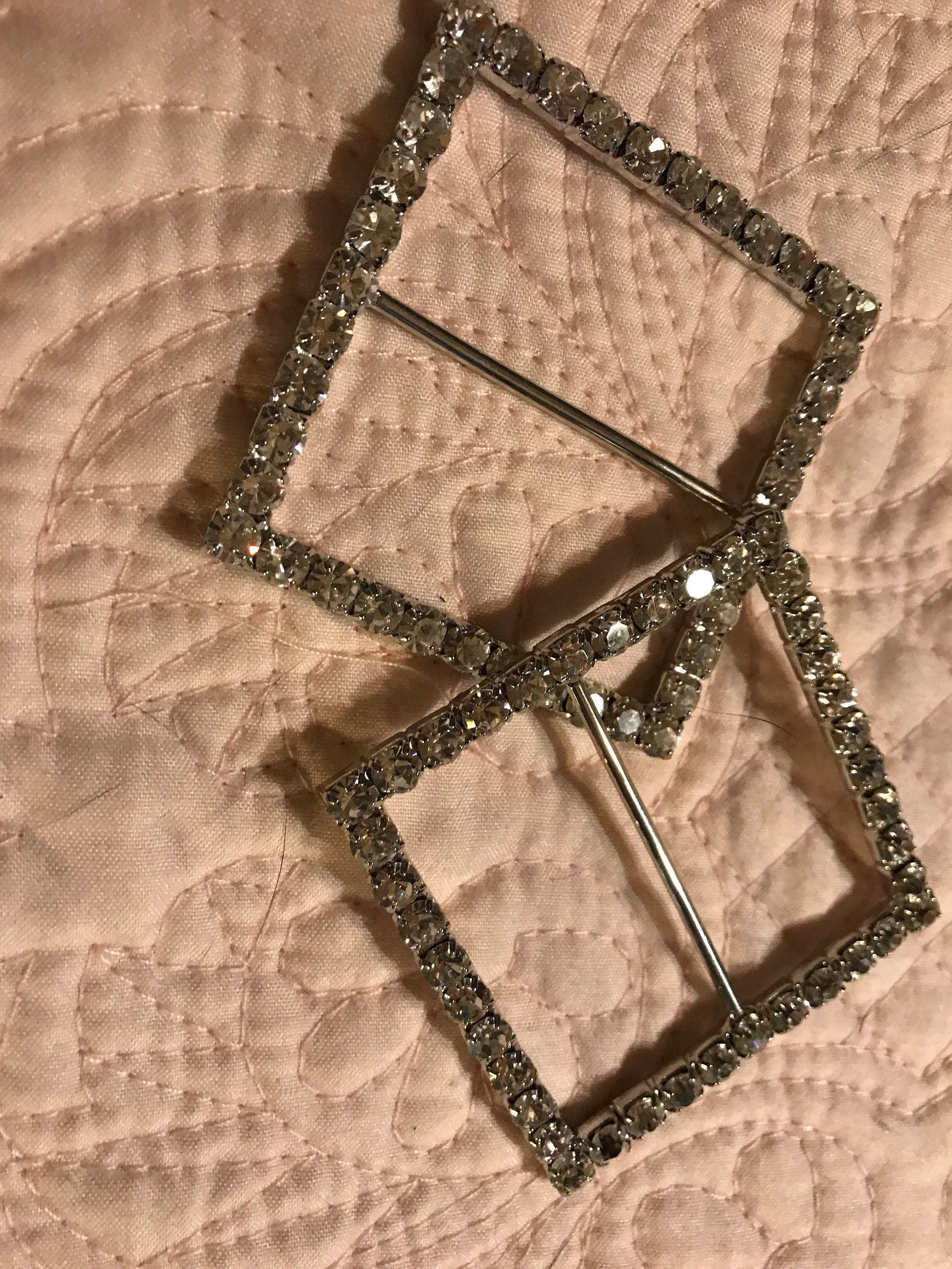 rhinestone buckle belt