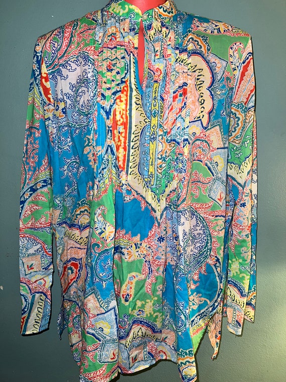 Women’s Ralph Lauren Tunic. Colorful Long Tunic S… - image 2