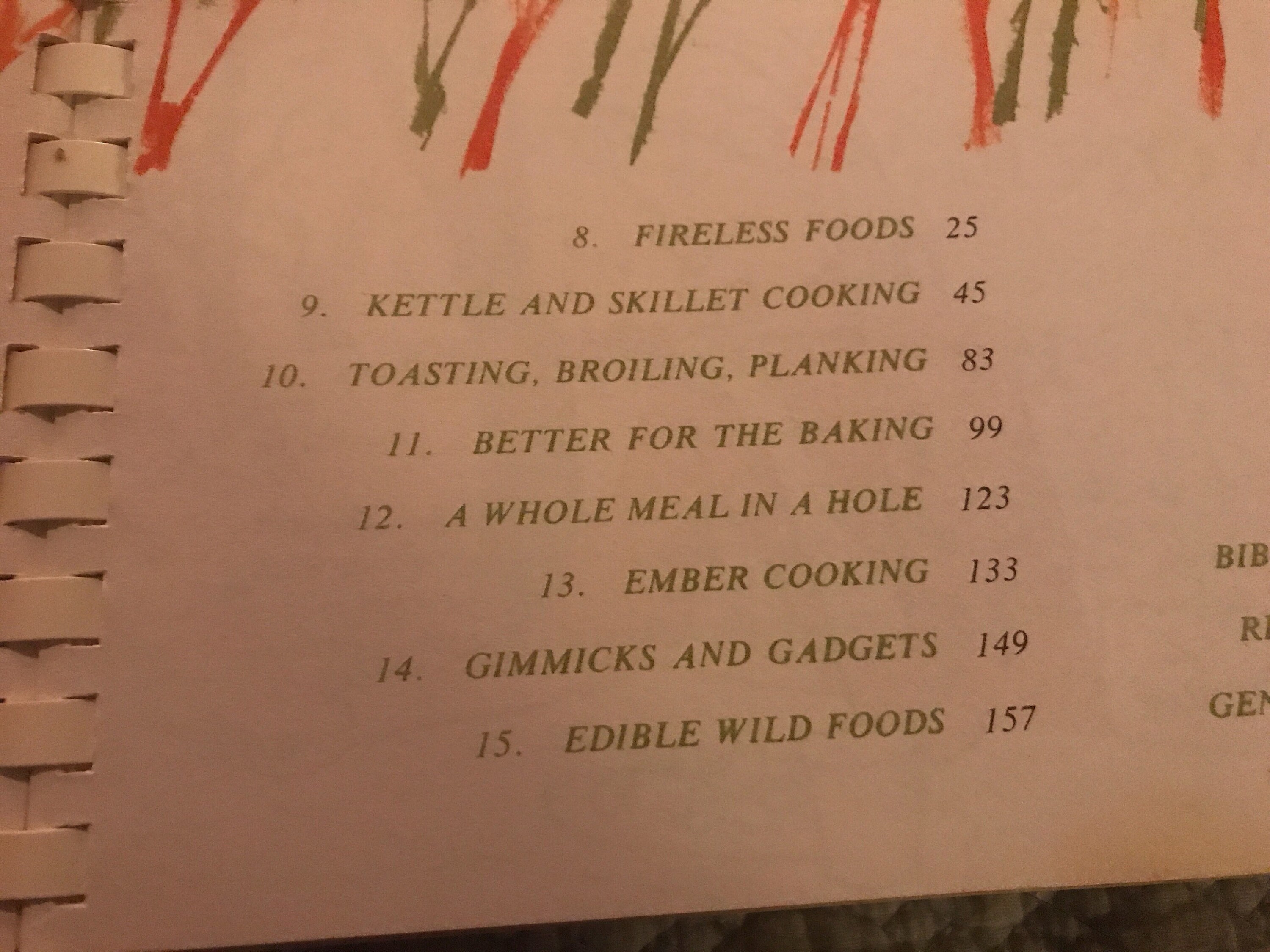 Vintage Cookbook. Girl Scouts Cookbook. Out Od Doors Cookbook. Girl Scouts Guide.