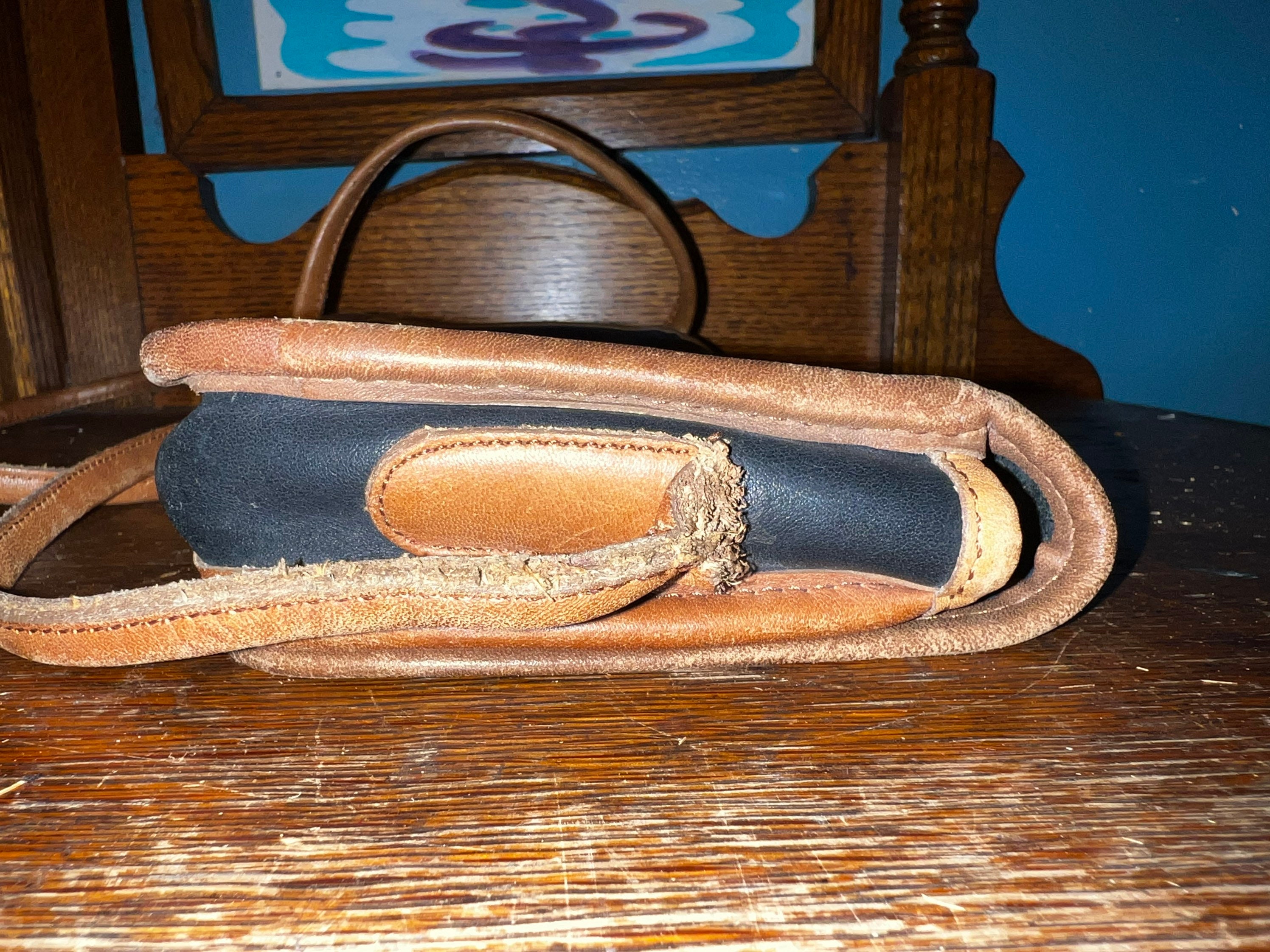 Vintage Black and Brown Classic Coach 