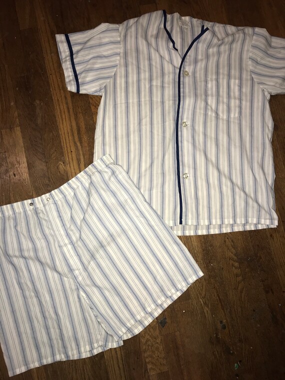 Vintage Men’s Towncraft Pajamas. Men’s Short Pajam