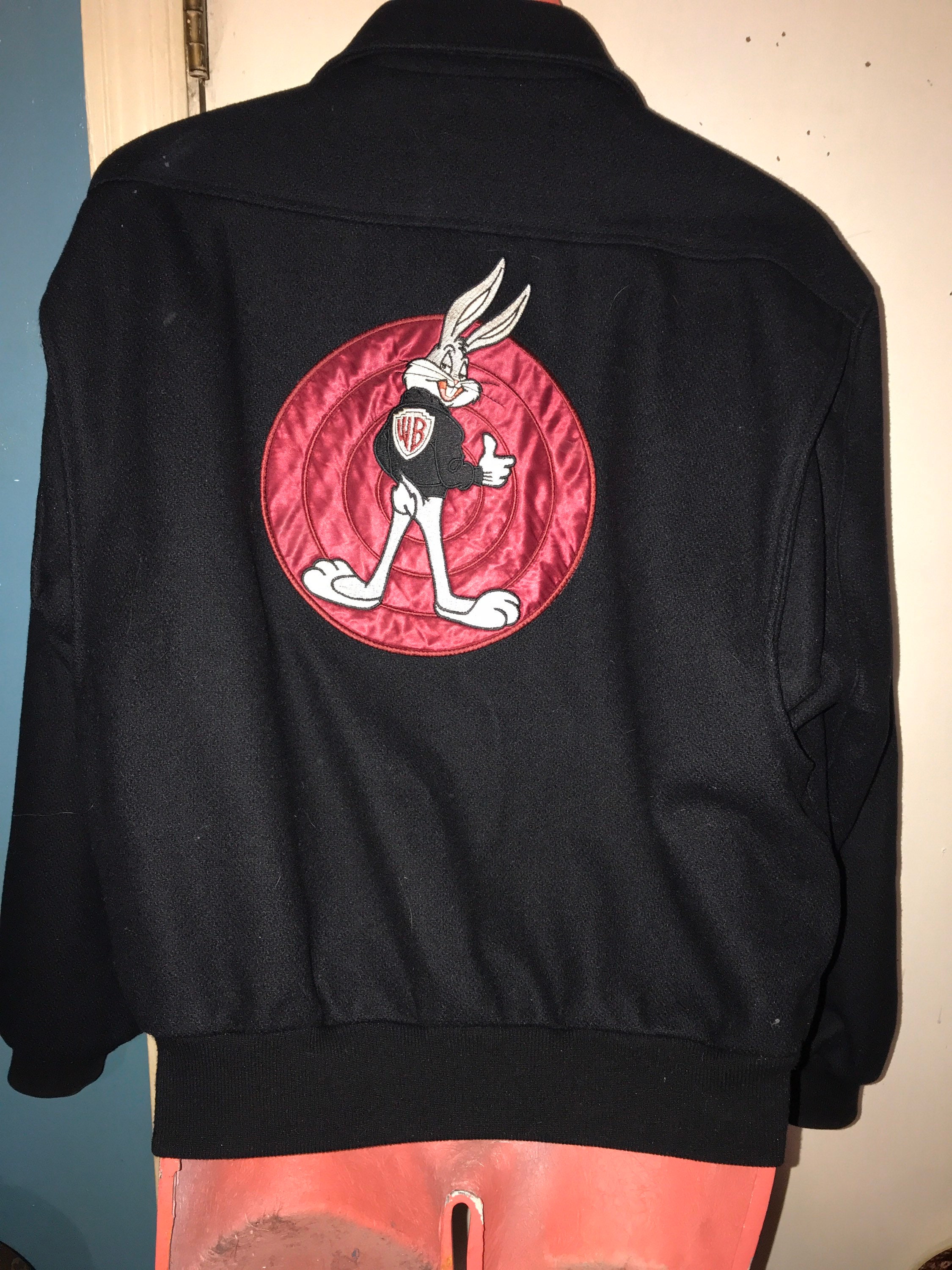 Warner Bros Looney Tunes Bugs Bunny Varsity Jacket