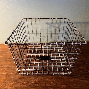 Kaspar Wire Works Basket - Etsy