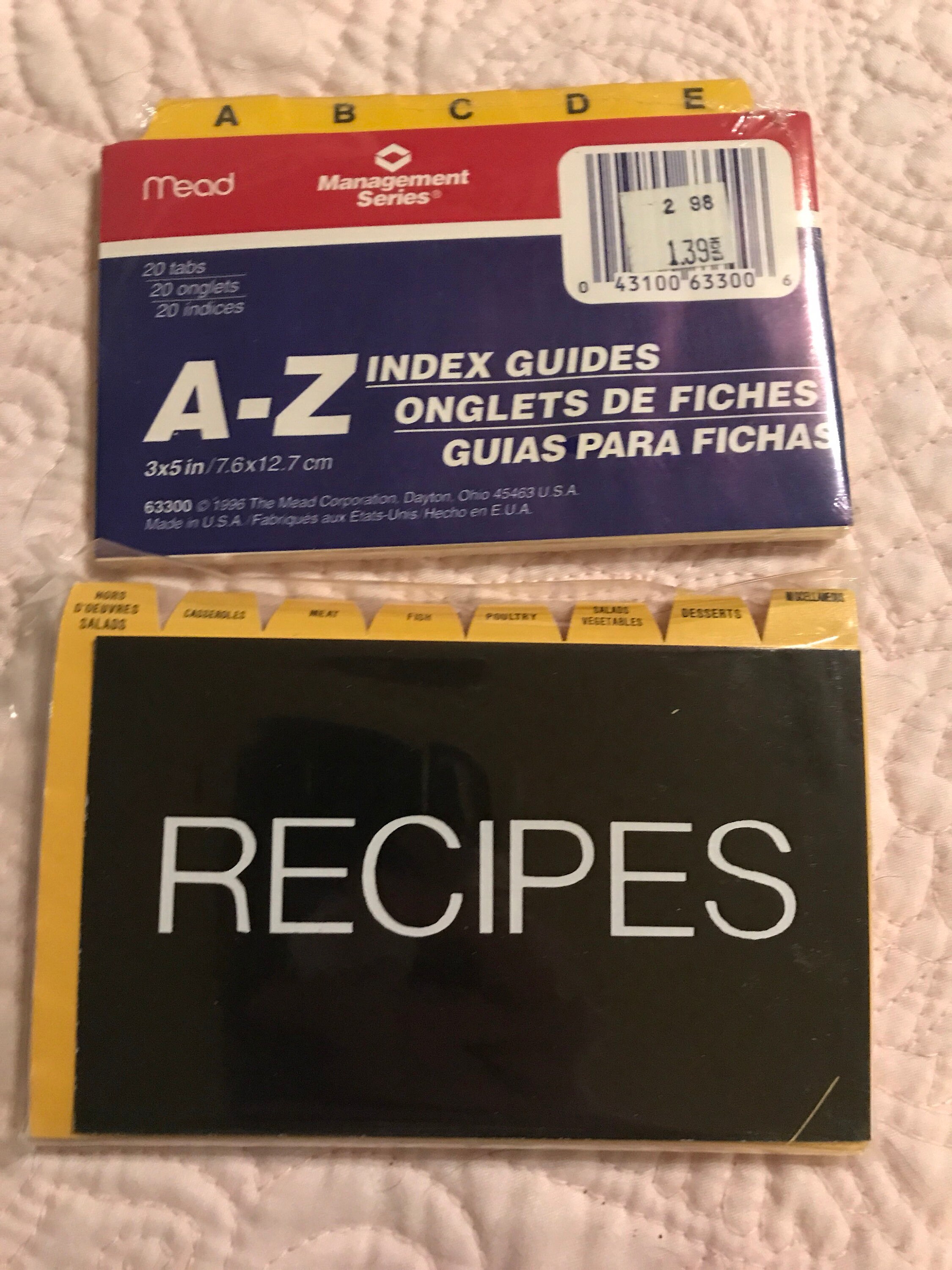 Vintage Lucite Recipe Box. Lucite Box. Lucite Recipe Organizer. Recipe