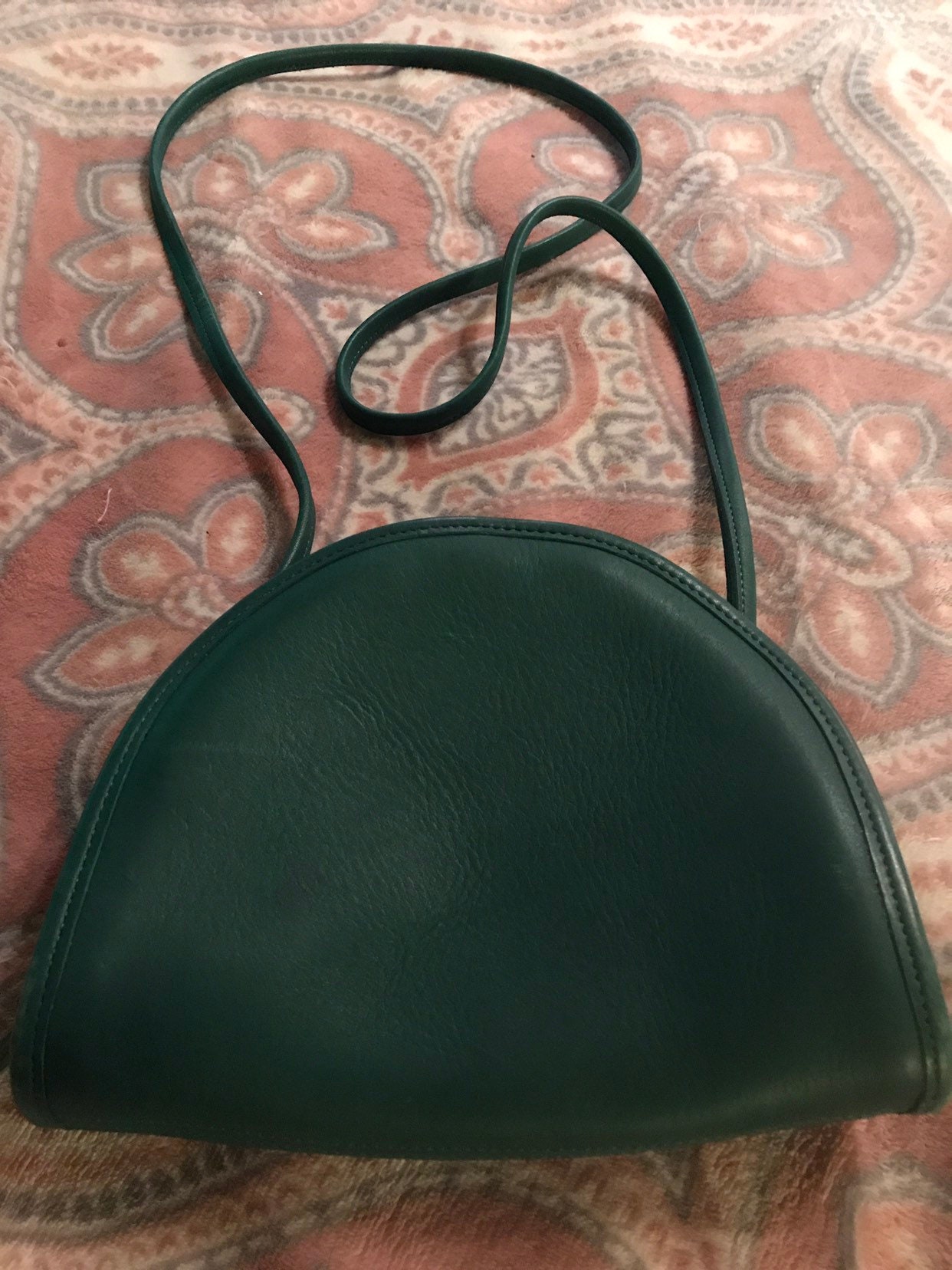 Vintage Green Classic Coach. Small Cross Body Coach Purse. Green ...