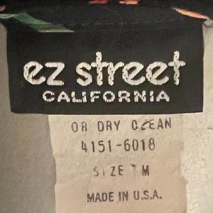 Vintage Women’s 1970’s Blue Sleeveless Striped Shirt. Coloful, EZ Street, CA Size M image 6