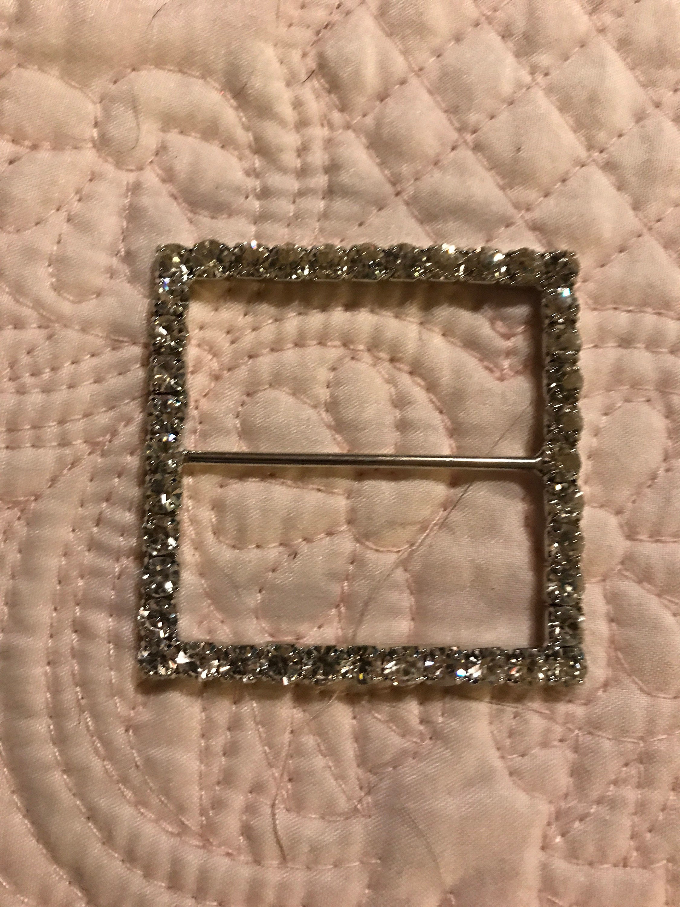 rhinestone buckle belt