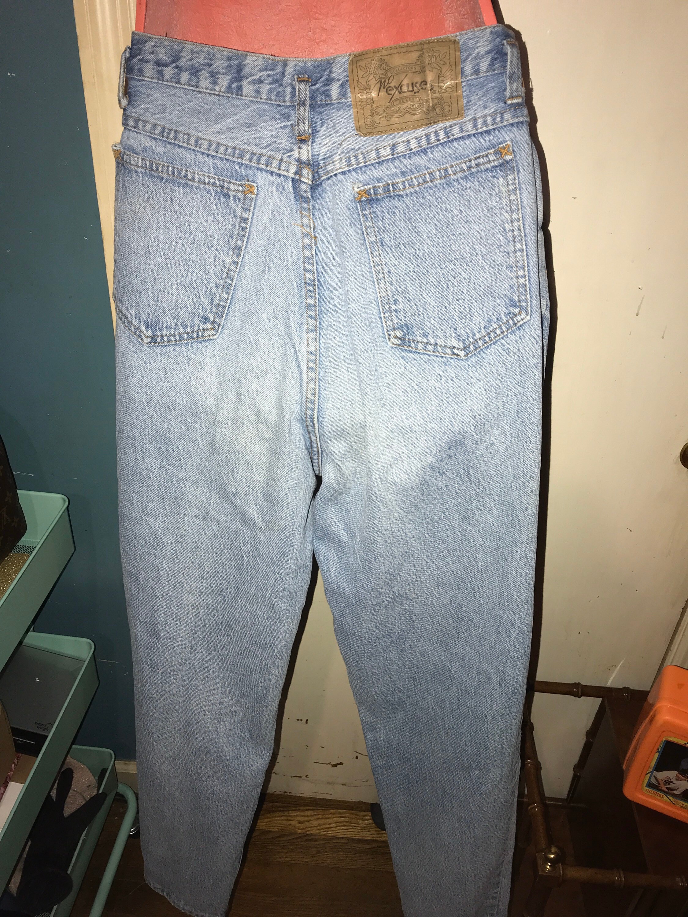 Vintage 80's No Excuses Jeans. No 