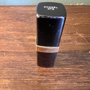 Vintage Chanel No. 5 Lipstick Perfume, Small Travel, Chanel No. 5.