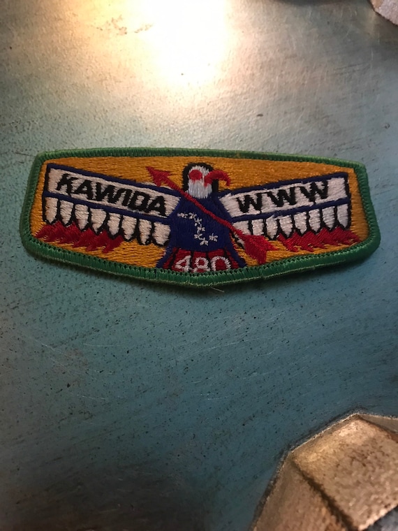 Vintage Patch. Boy Scout Patch. Vintage Boy Scout Patch. Patch. Native American Bird Patch.