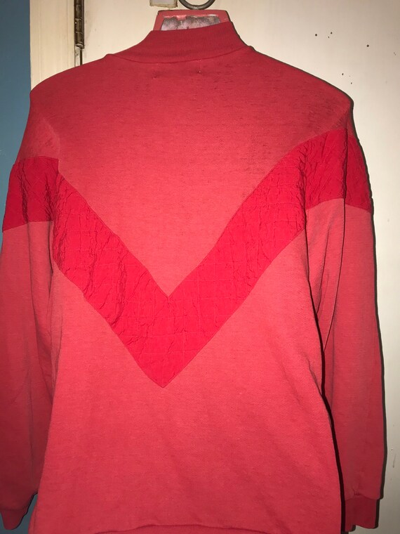 Vintage 80's Red Sweatshirt. Cool 80s Sweatshirt.… - image 5
