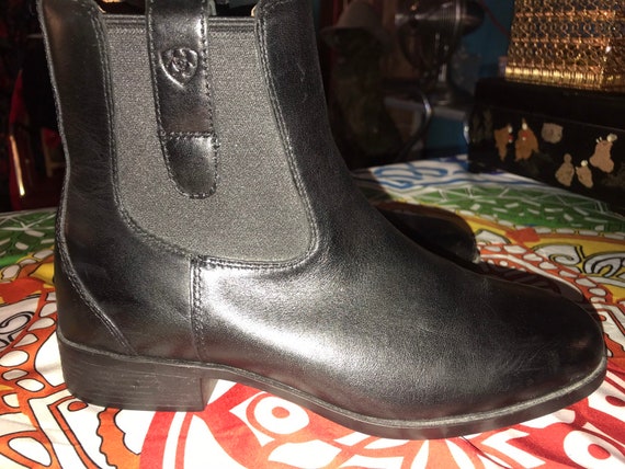 ariat black ankle boots
