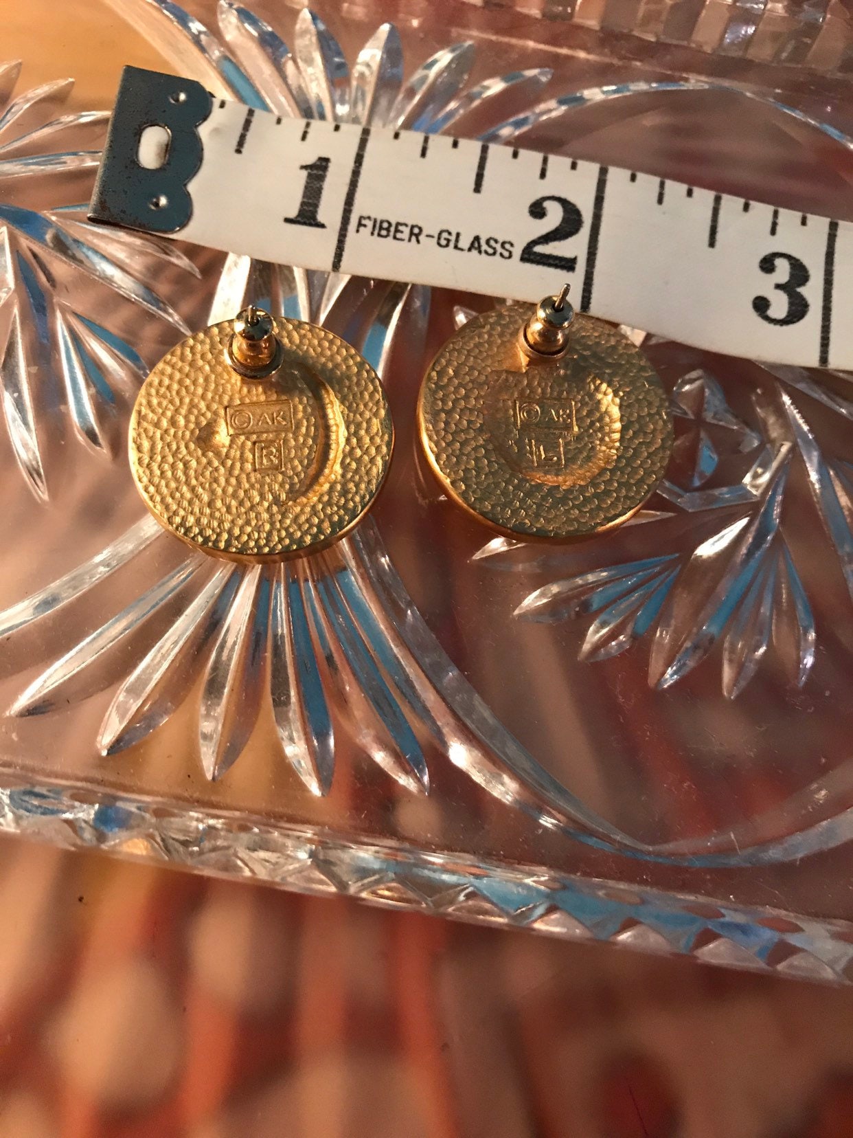 Vintage Anne Klein Gold Earrings. Celestial Sun, Moon, and Star Gold