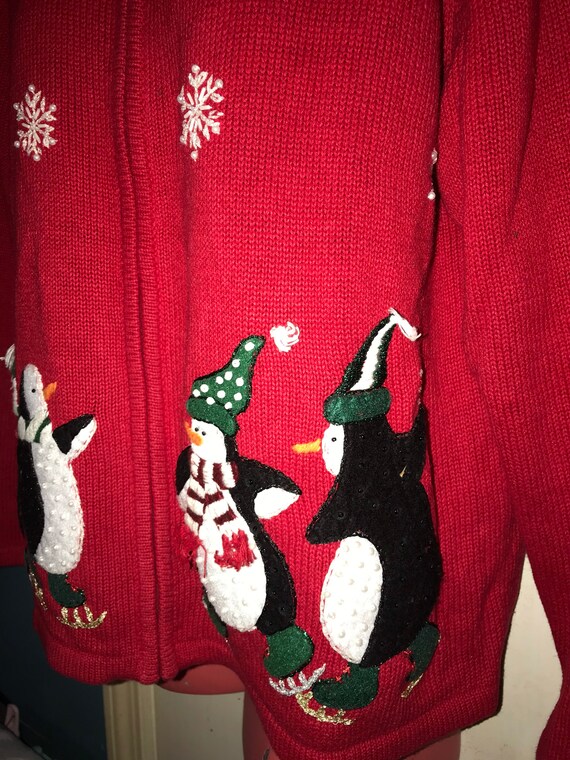 Ugly Christmas Sweater. Vintage Christmas Sweater… - image 4