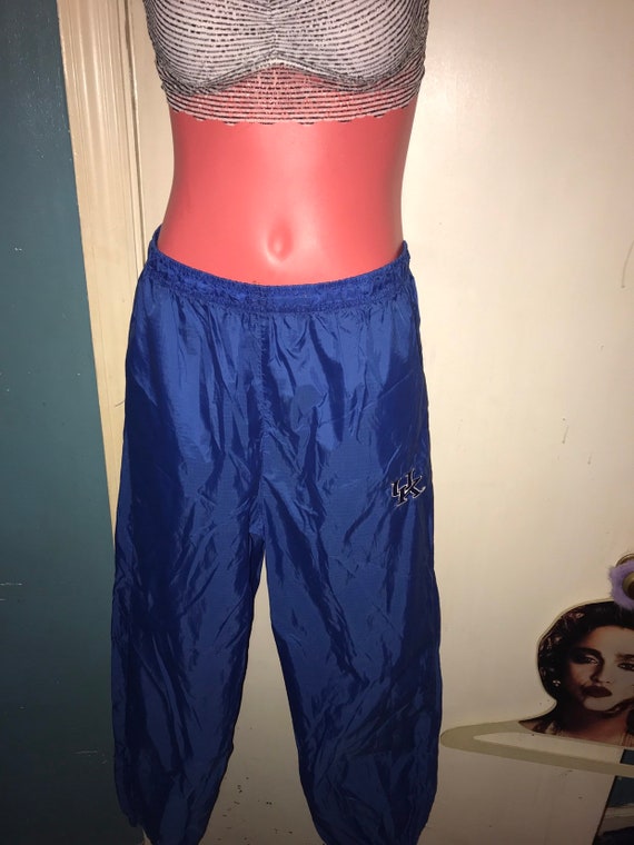 Vintage UK Windbreaker Pants . 90's Blue UK Wildca