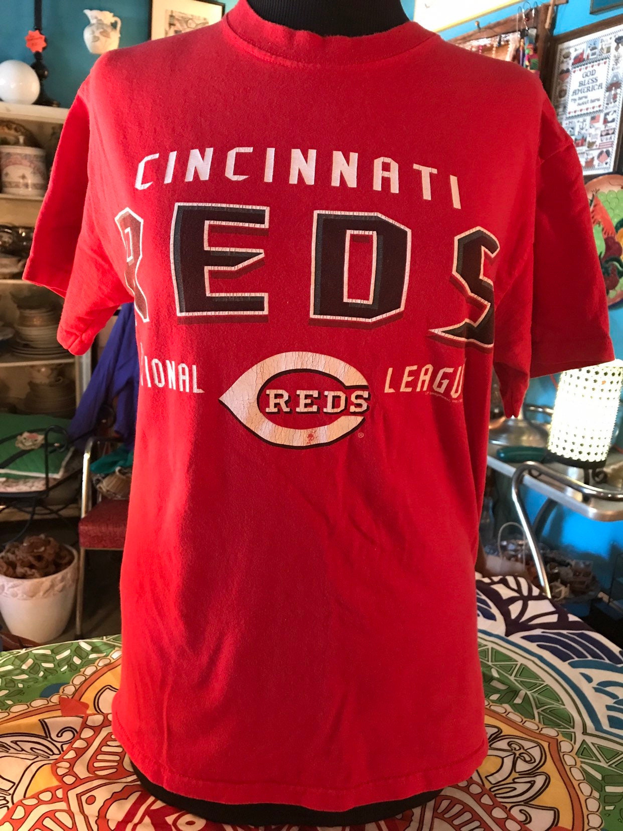 vintage cincinnati reds t shirts