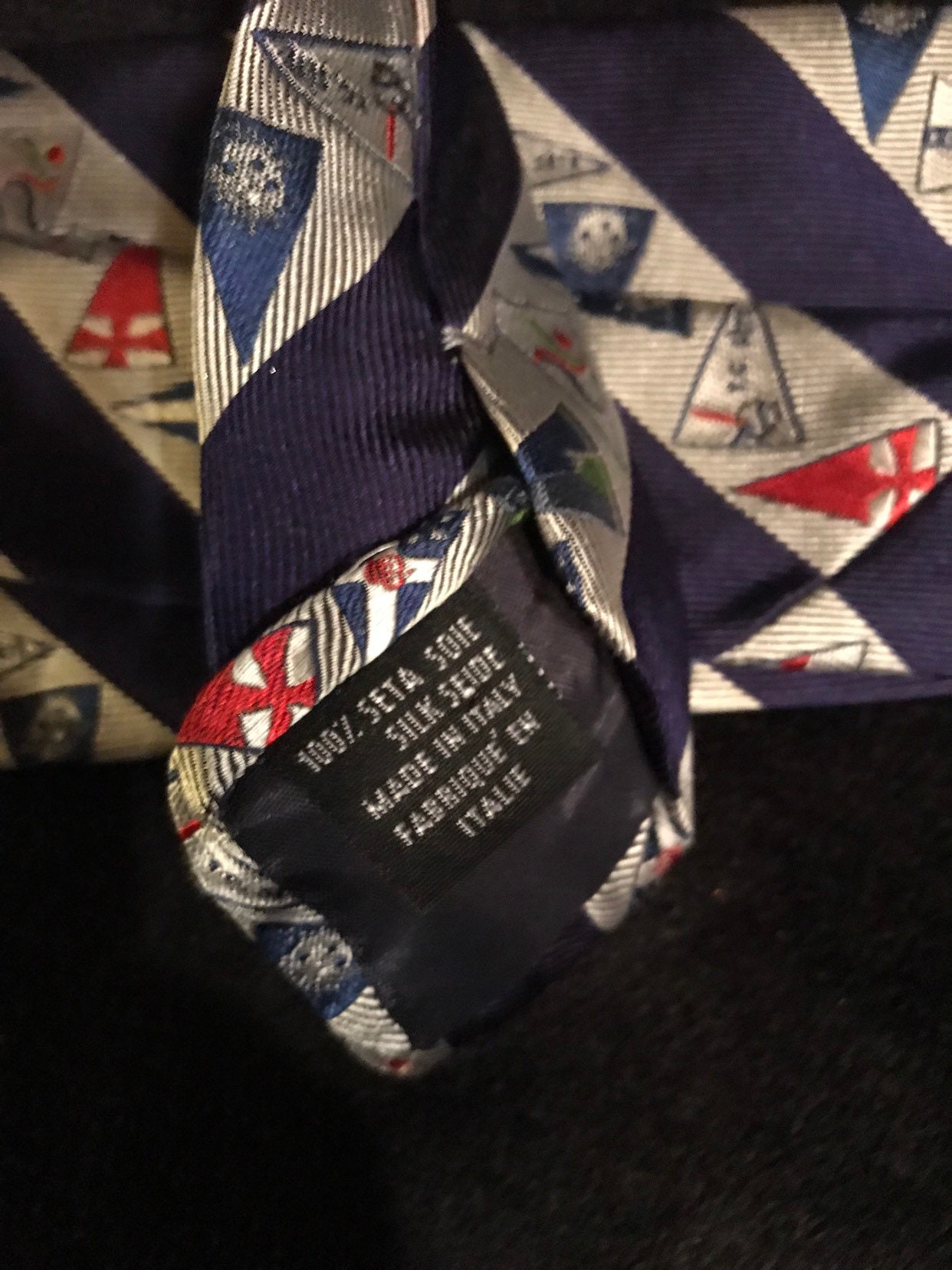 Vintage Louis Vuitton Cup Silk Tie. Vintage Louis Vuitton Cup Silk ...