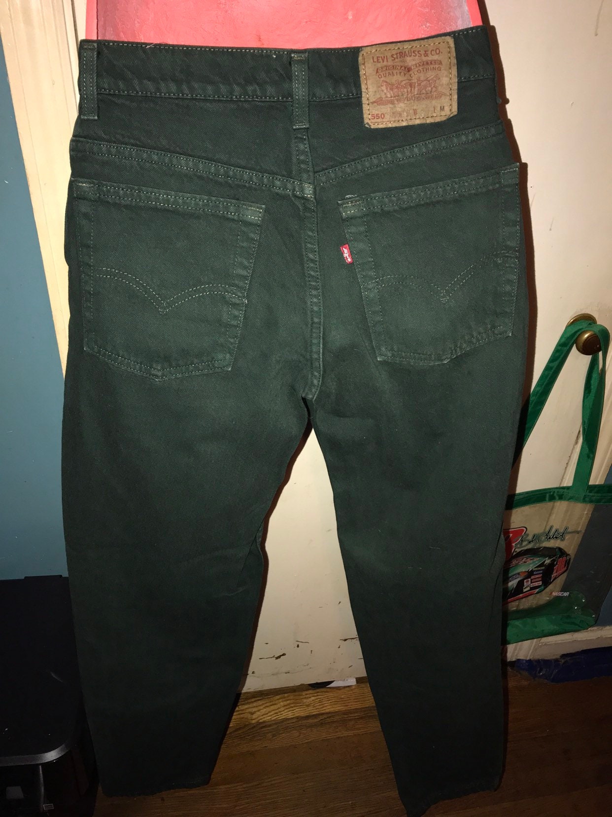 dark green levi jeans