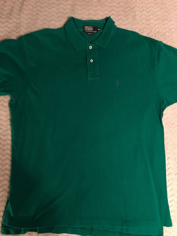emerald green ralph lauren polo shirt