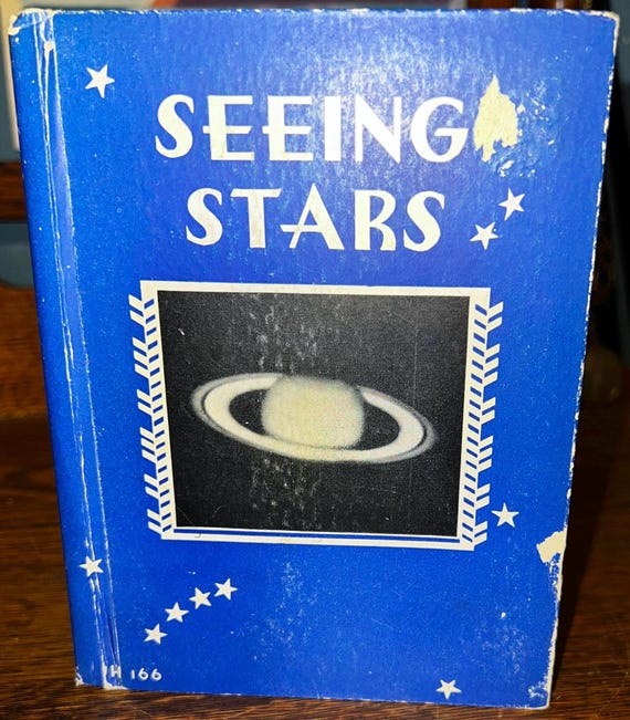 1935 Seeing Stars Book, First Edition, Astronomers Book