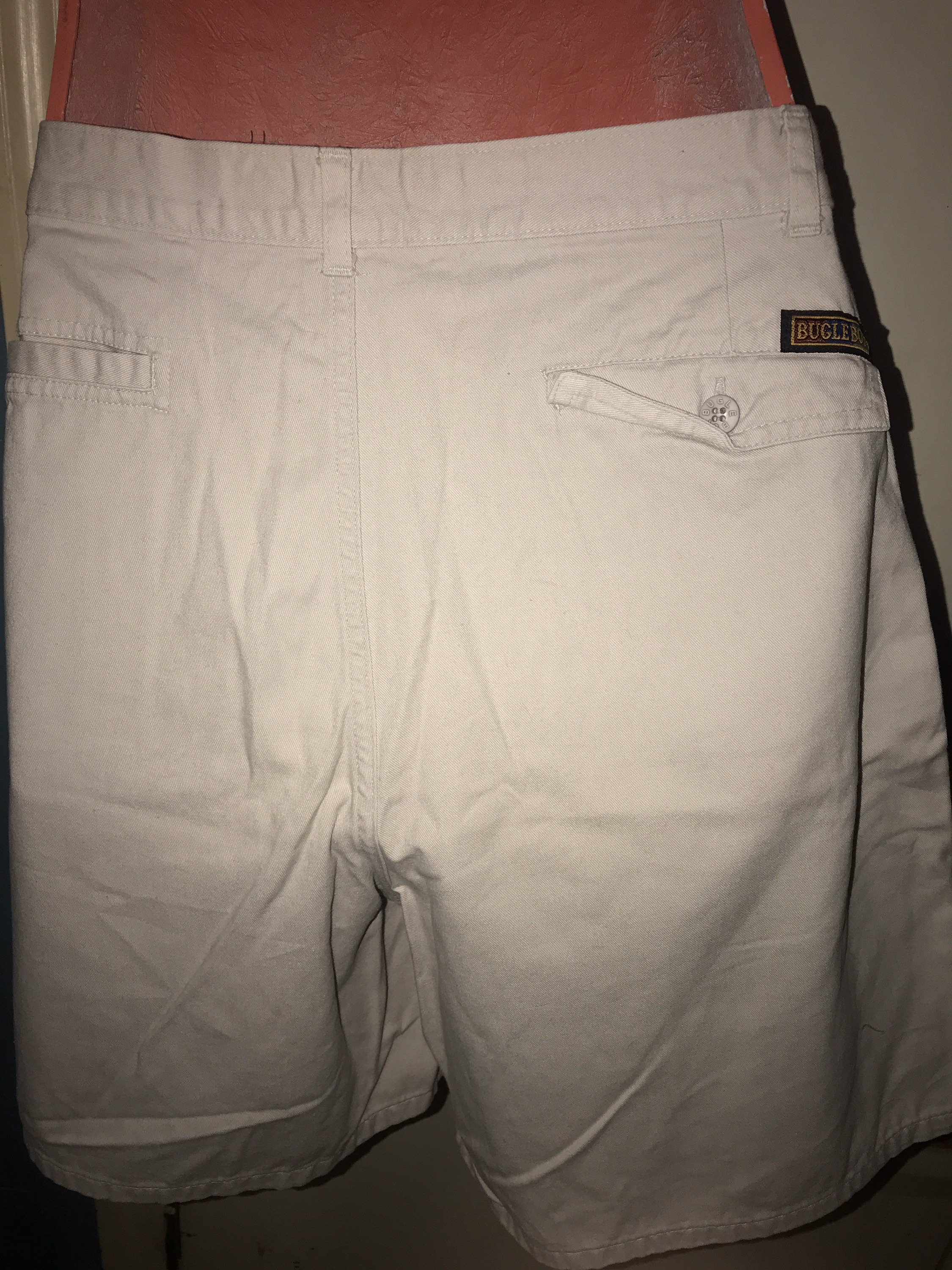 Vintage Bugle Boy Khaki Chino Shorts. Bugle Boy Chinos. Khaki Shorts ...