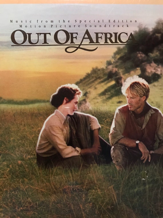 Vintage Out of Africa Movie Soundtrack LP. Starring Robert Redford, Meryl Streep