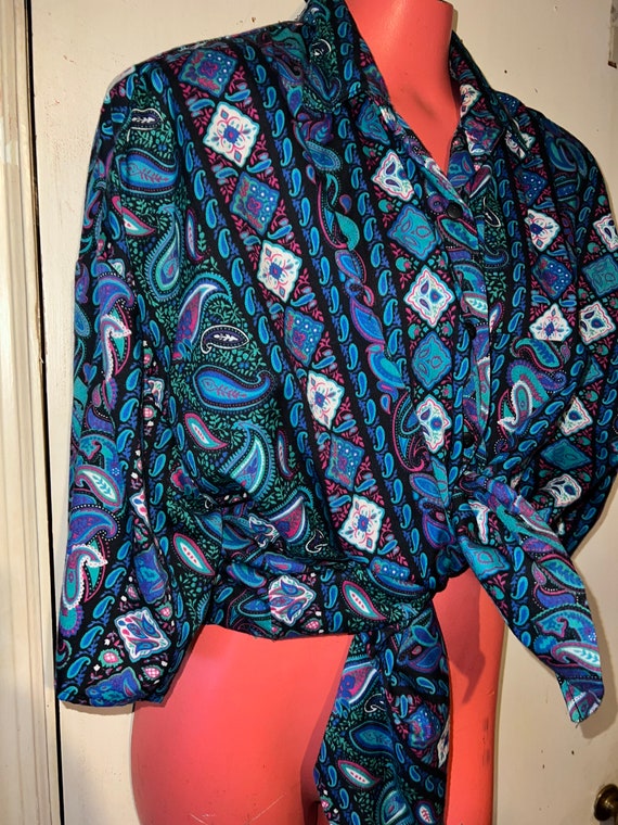 Vintage 80's Summer Shirt. Summer Shirt. Vintage … - image 3