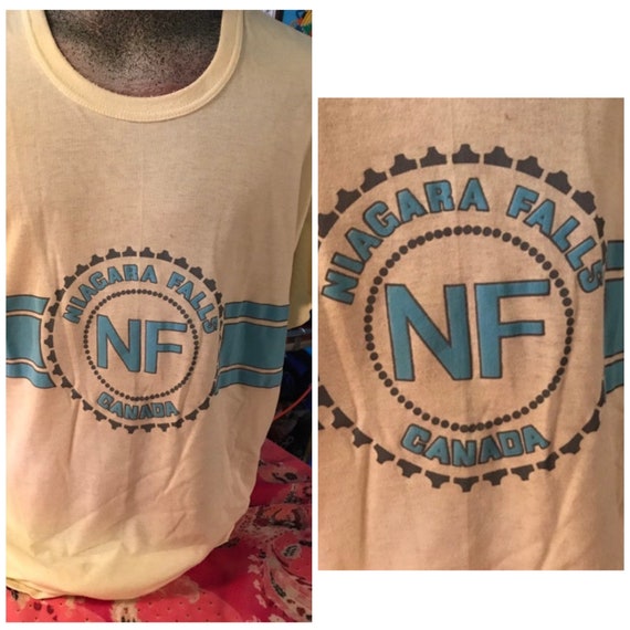 Vintage 1970's Niagara Falls Canada T-shirt. Niaga