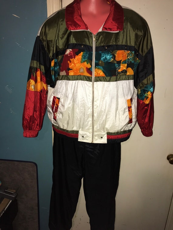 Vintage Windbreaker Track Suit. Windbreaker. 80's