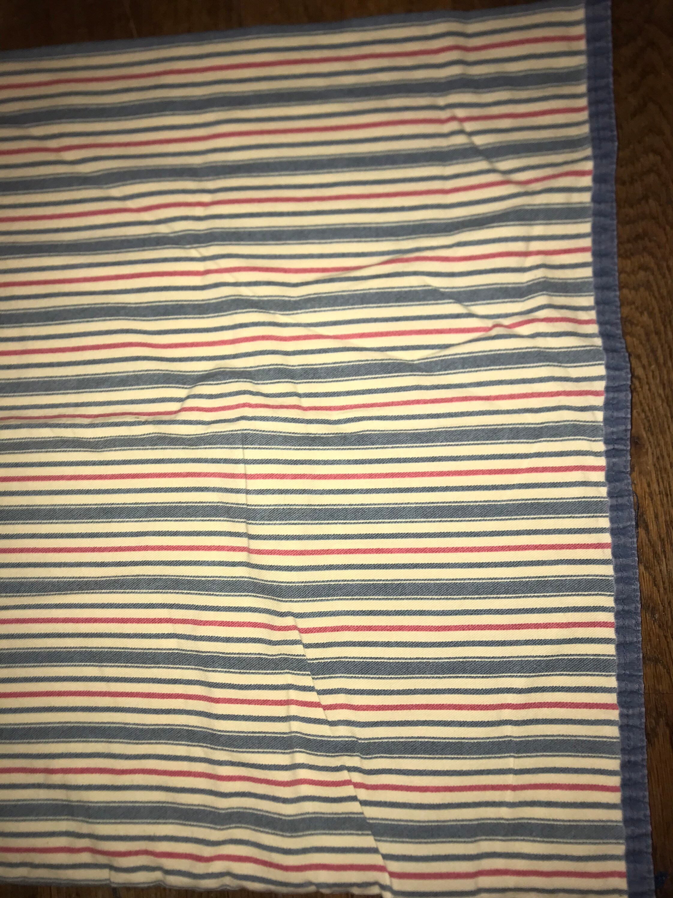 Vintage Ralph Lauren Standard Size Pillowcase Set. Distressed Ralph