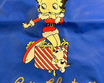 1990’s Betty Boop Christmas Tote Bag, A Betty Christmas!