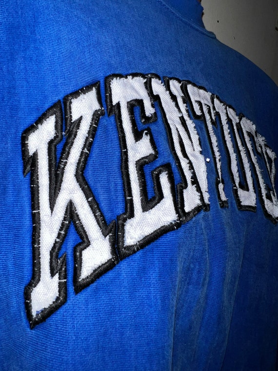 Vintage 90's Y2K Kentucky Sweatshirt. Blue Steve … - image 3