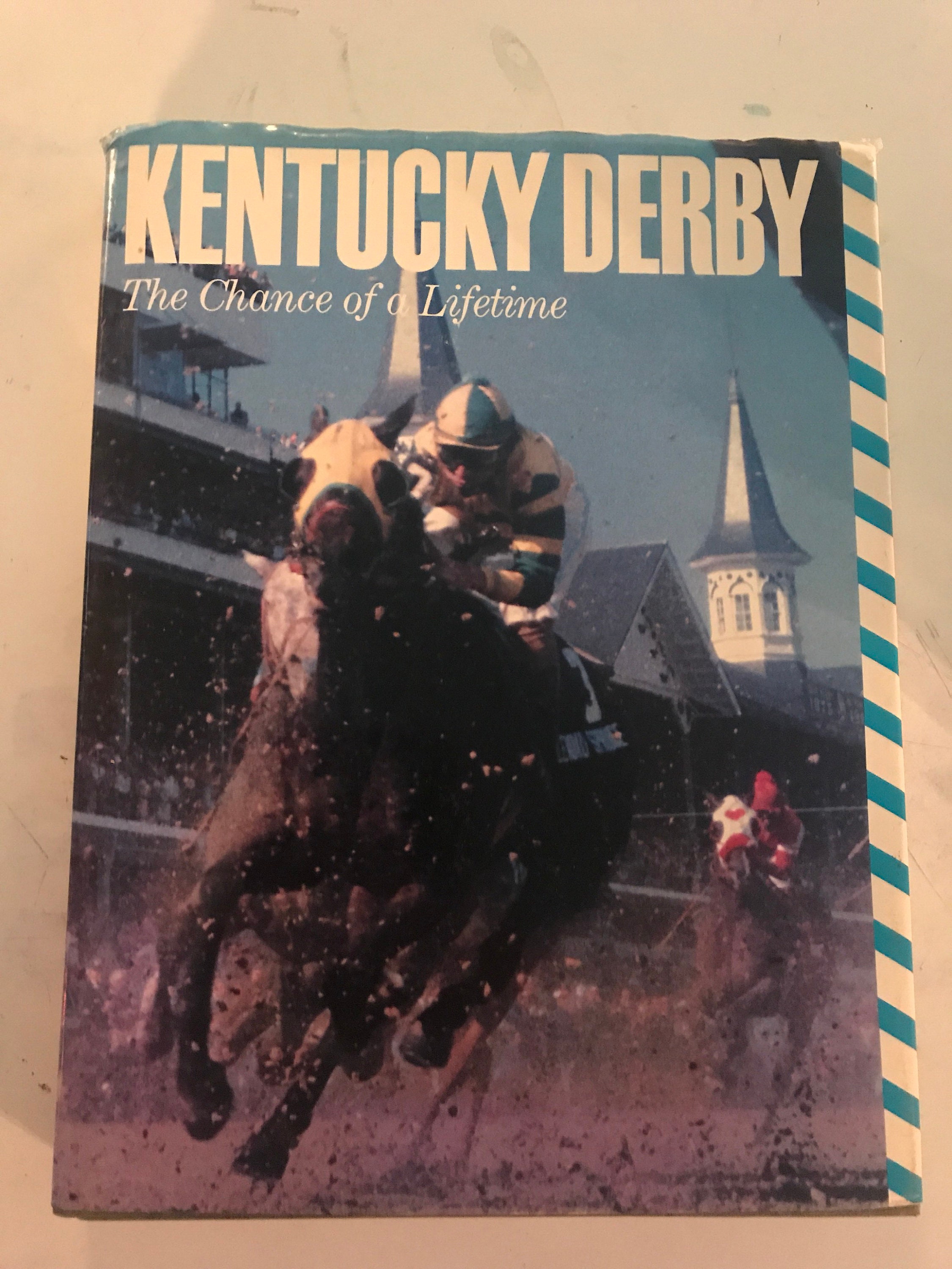 Vintage Coffee Table Kentucky Book. Kentucky Derby Photography Book