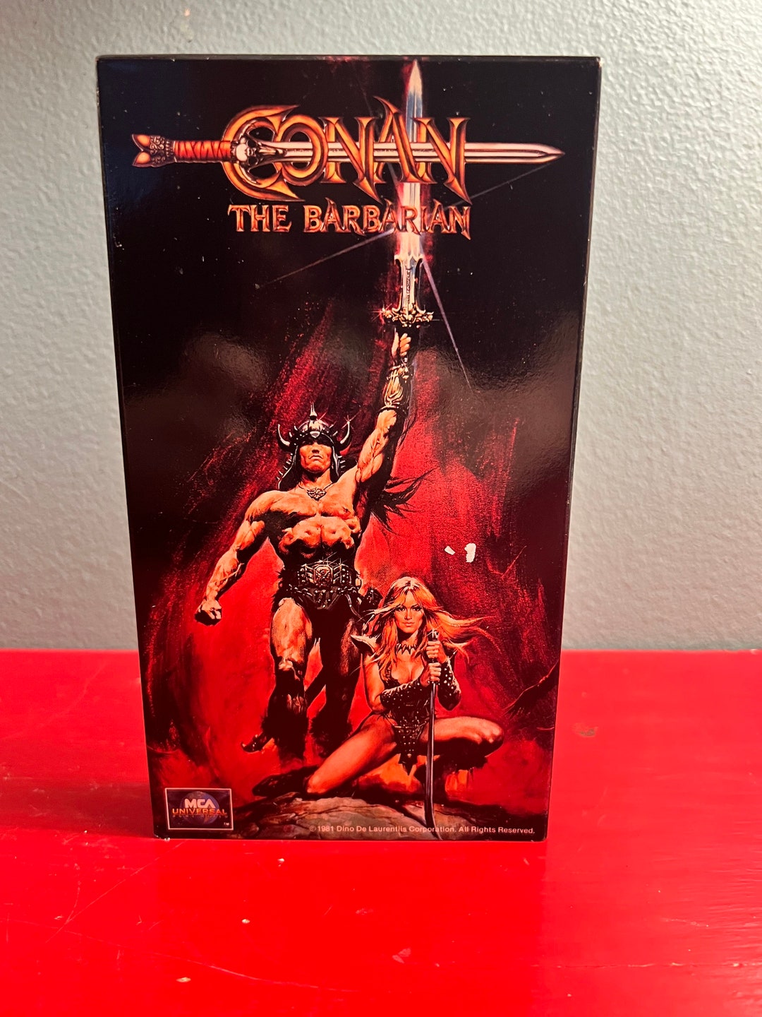 Vintage Conan the Barbarian VHS Tape. Vintage Video Movie Tape, Action ...