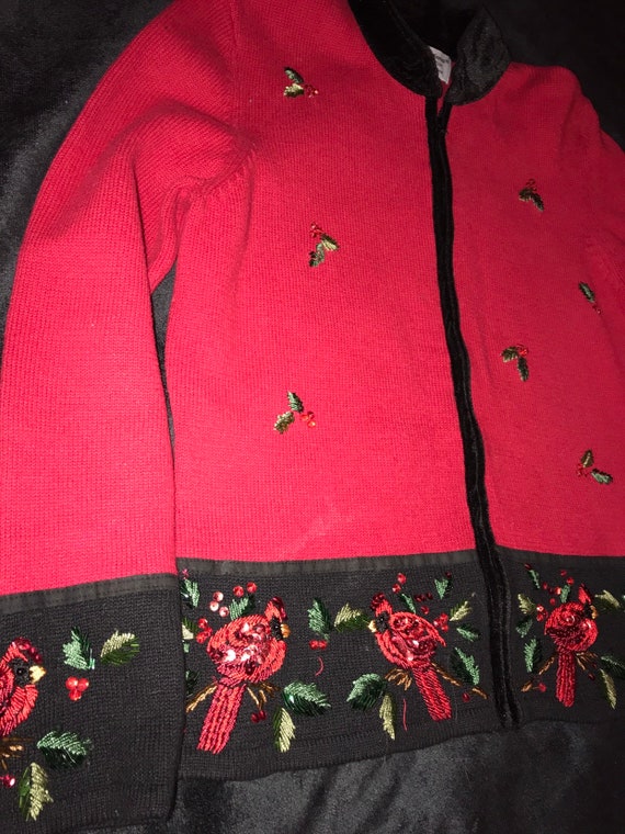 Ugly Christmas Sweater. Vintage Ugly Christmas Sw… - image 3