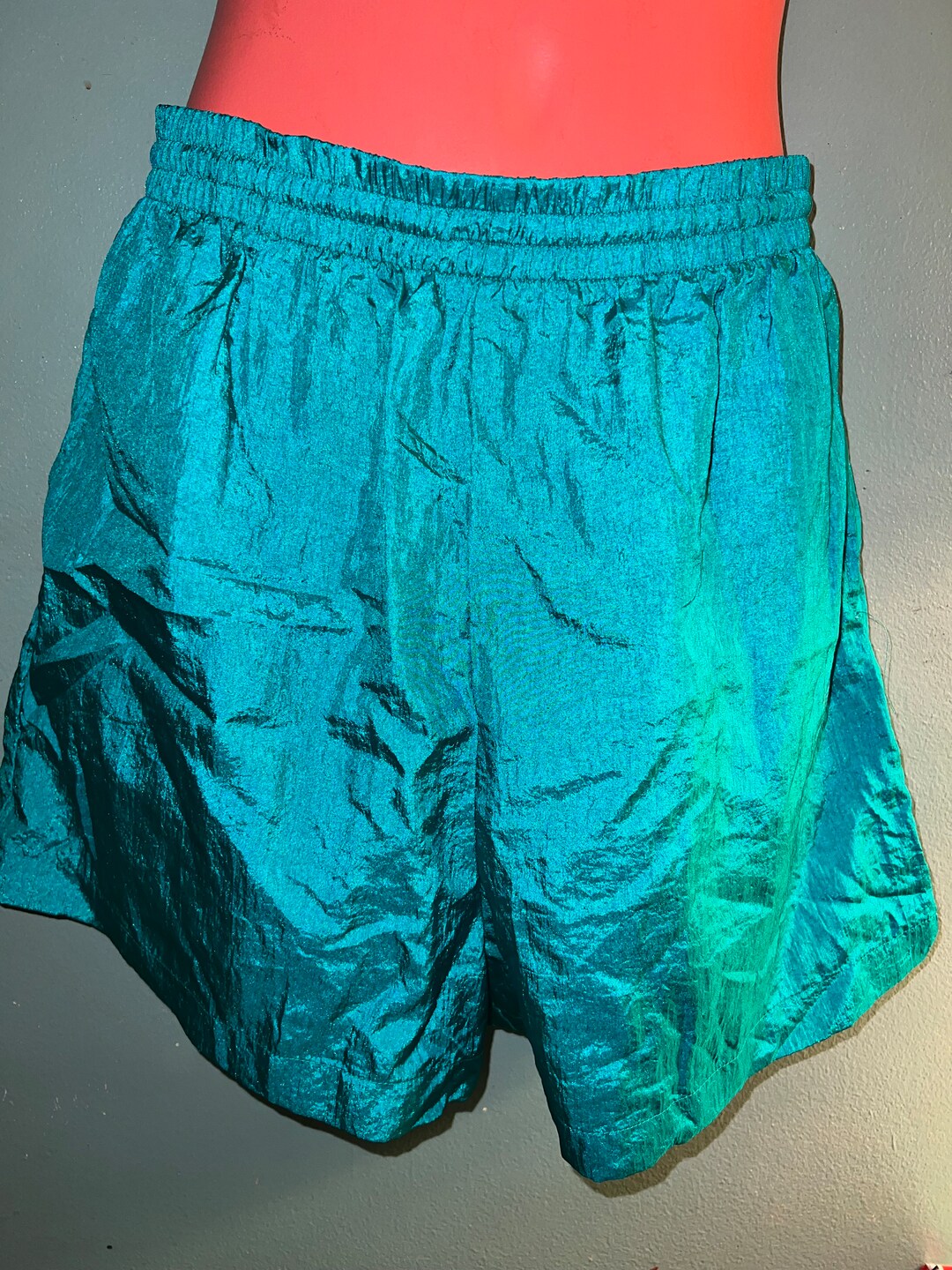 1990s lace pants w/liner shorts