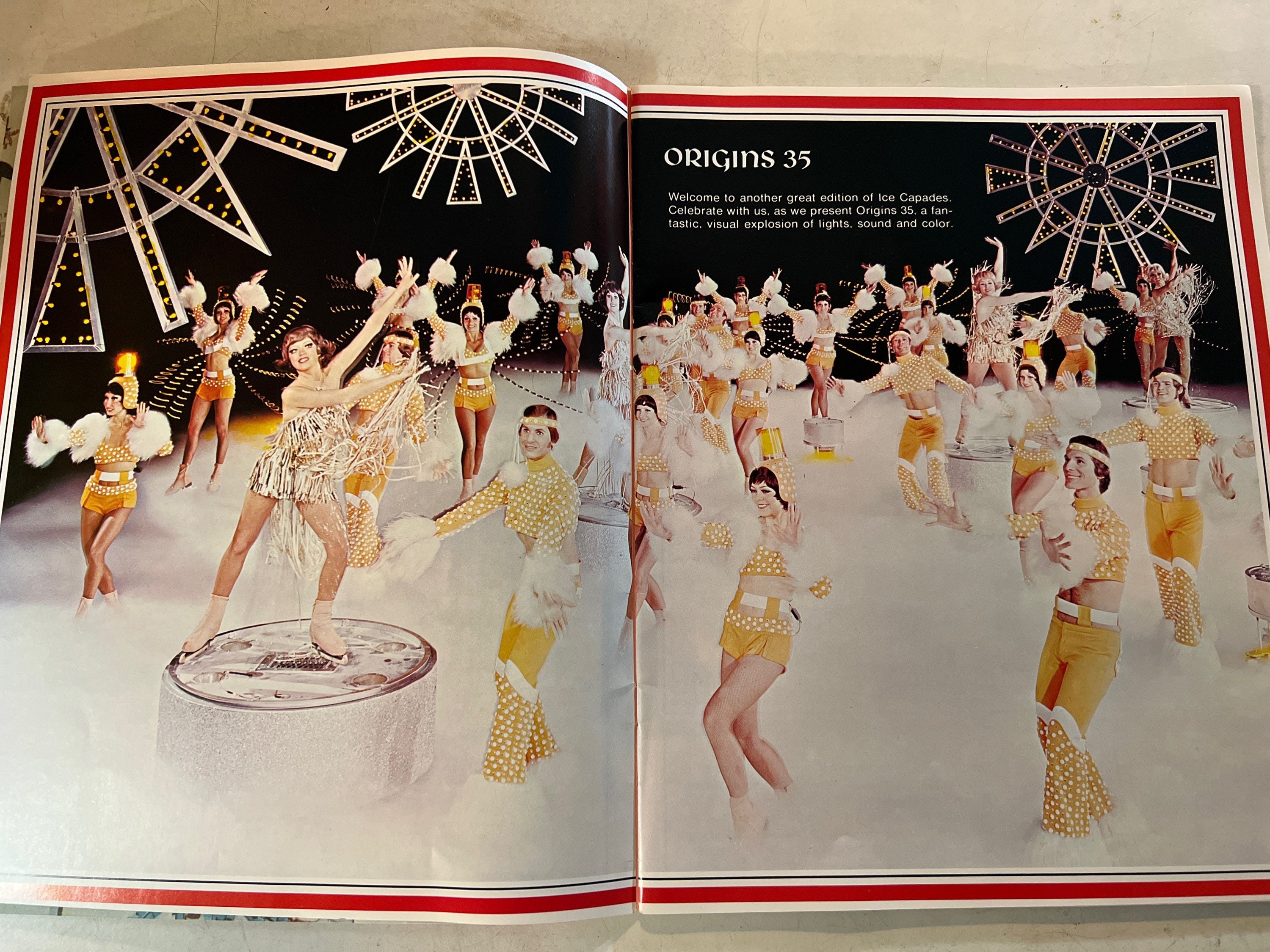 Vintage 1970’s Ice Capades Programs. Ice Capades Memorabilia. Set of