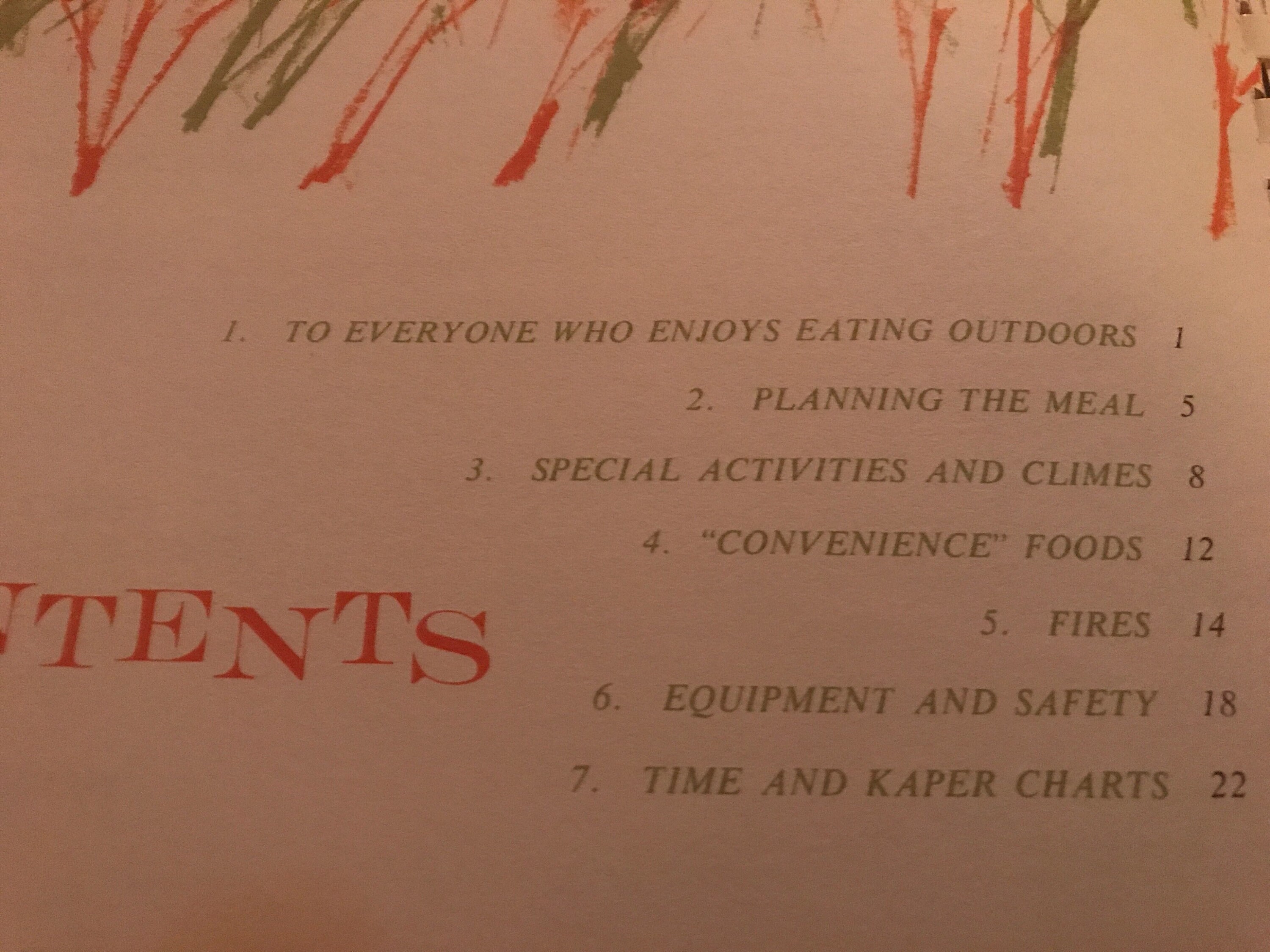 Vintage Cookbook. Girl Scouts Cookbook. Out Od Doors Cookbook. Girl