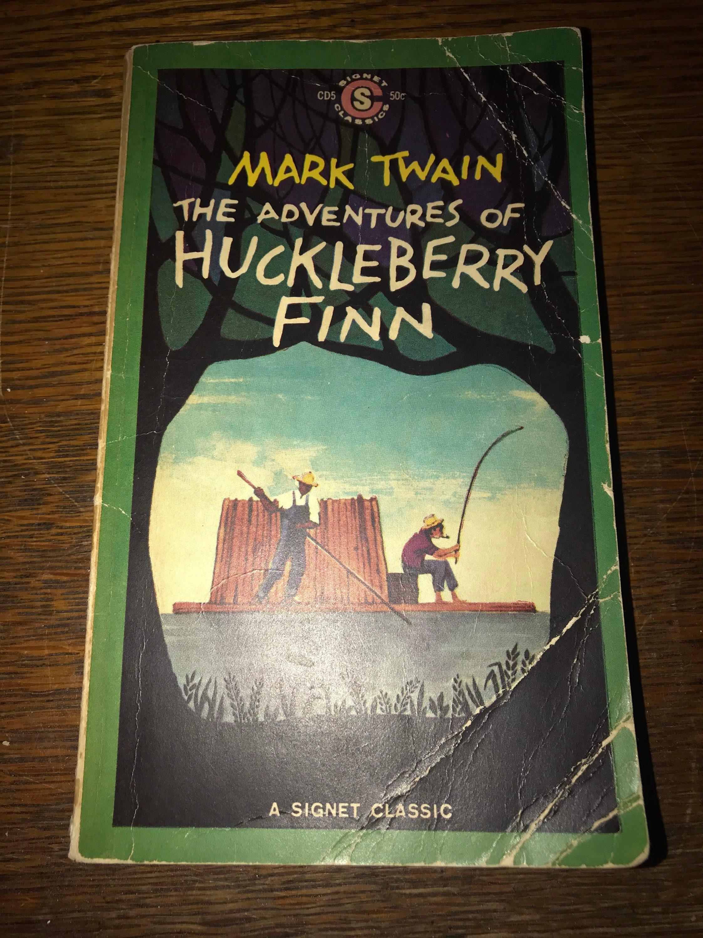 1963 Mark Twain Book “The Adventures of Hucklebarry Finn” Mark Twain ...