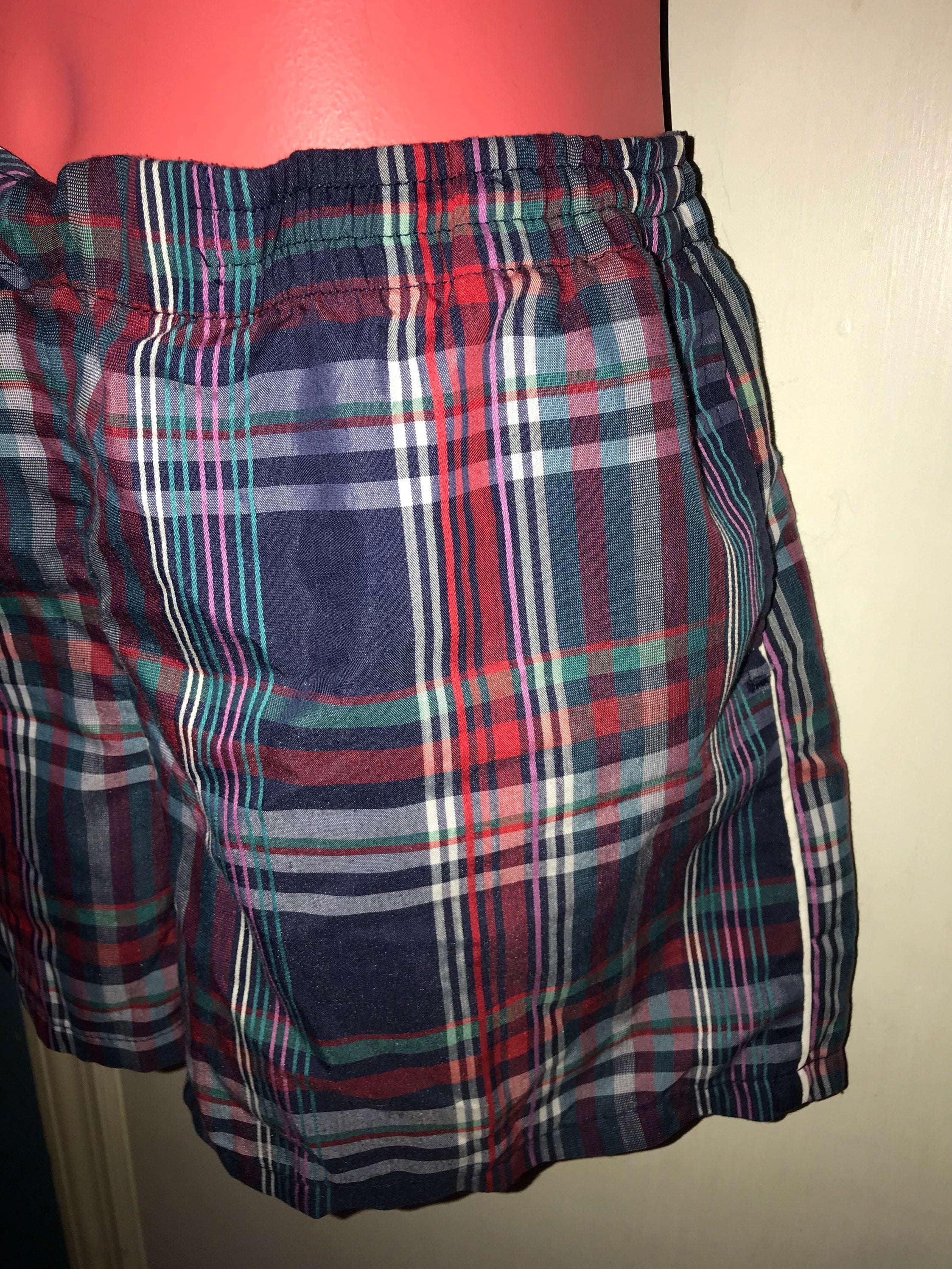 Vintage 1970’s Jantzen Plaid Swim Trunks. Plaid Jantzen Swim Trunks ...