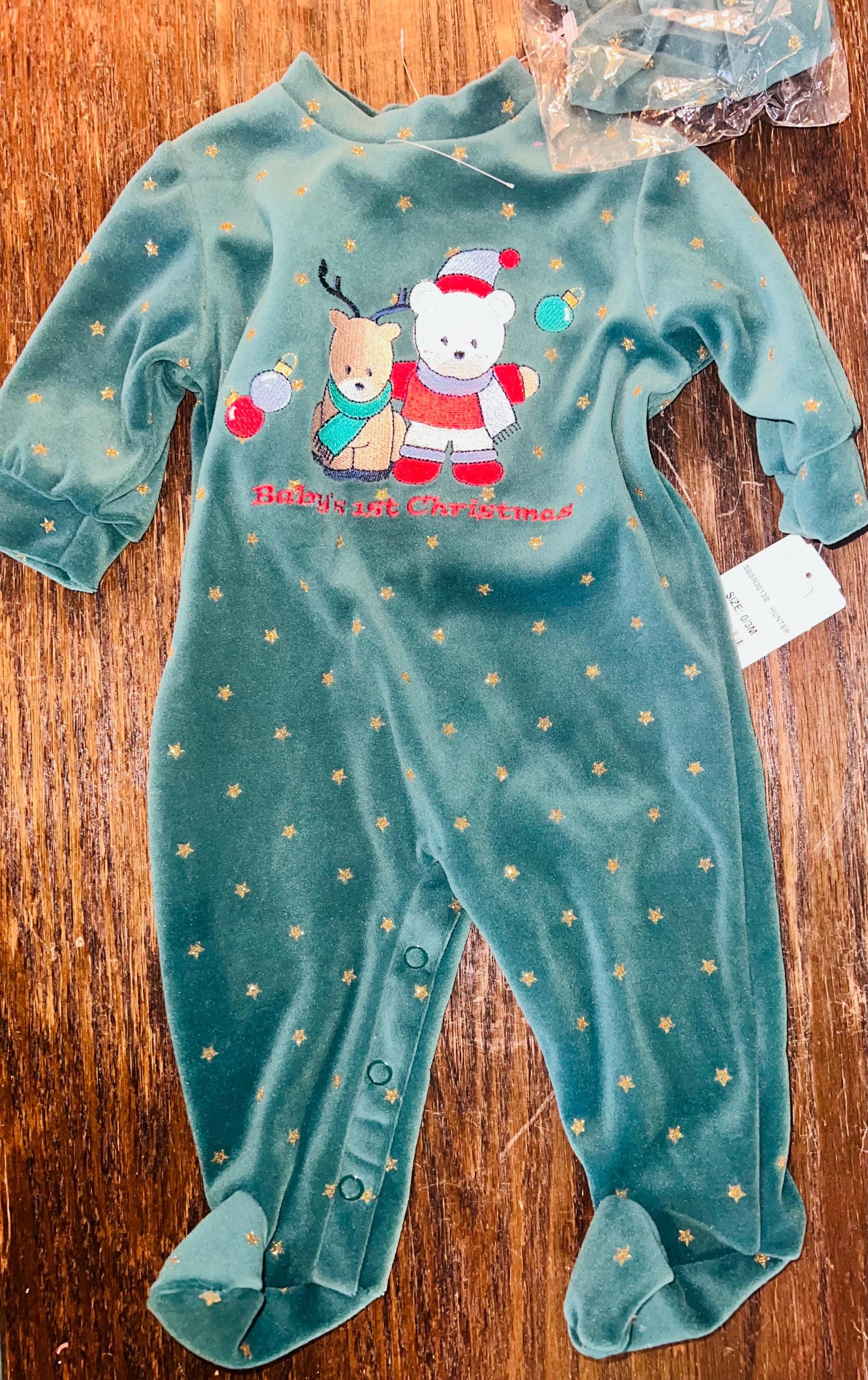 90s Baby Boy Christmas Outfit - Etsy