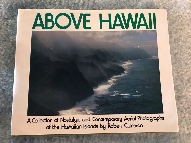 Above Hawaii Book Coffee Table Vintage 1977 Aerial Photographs